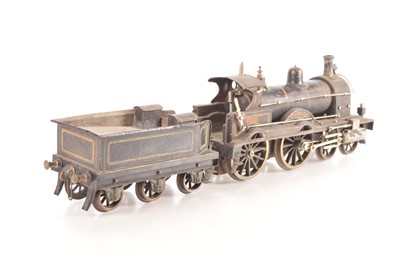 Lot 276 - Bing Gauge 3 (2.5 inch Gauge) 4-4-0 Loco & Tender LNWR lined black 'King Edward'