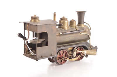 Lot 279 - Marklin Gauge 1 0-4-0 Loco (note Loco only), live Steam