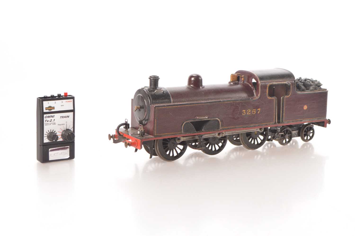 Lot 329 - Marklin Gauge 1 0-6-2 Midland maroon 'Flatiron'