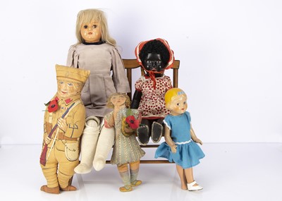 Lot 1073 - Various dolls