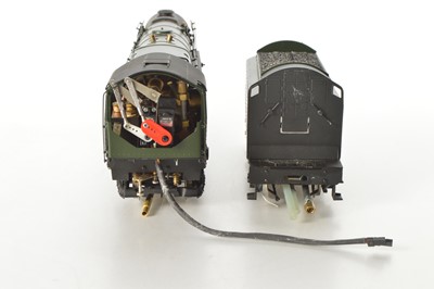 Lot 370 - Accucraft Gauge 1 (1/32 Scale) modern issue 4-6-2 Loco & Tender BR lined green Britannia Class 7 'Morning Star'