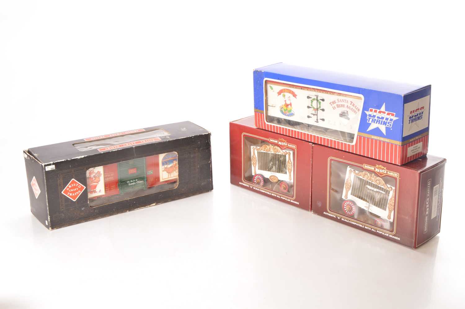 Lot 399 - G Gauge American Wagons (4)
