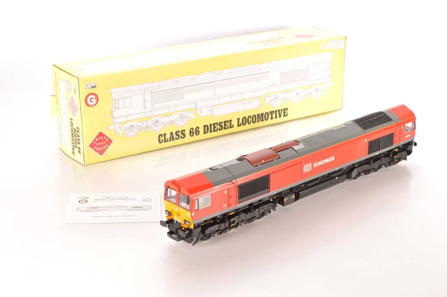 Lot 421 - Aristocraft Gauge 1 Schenker Class 66 Diesel (1)