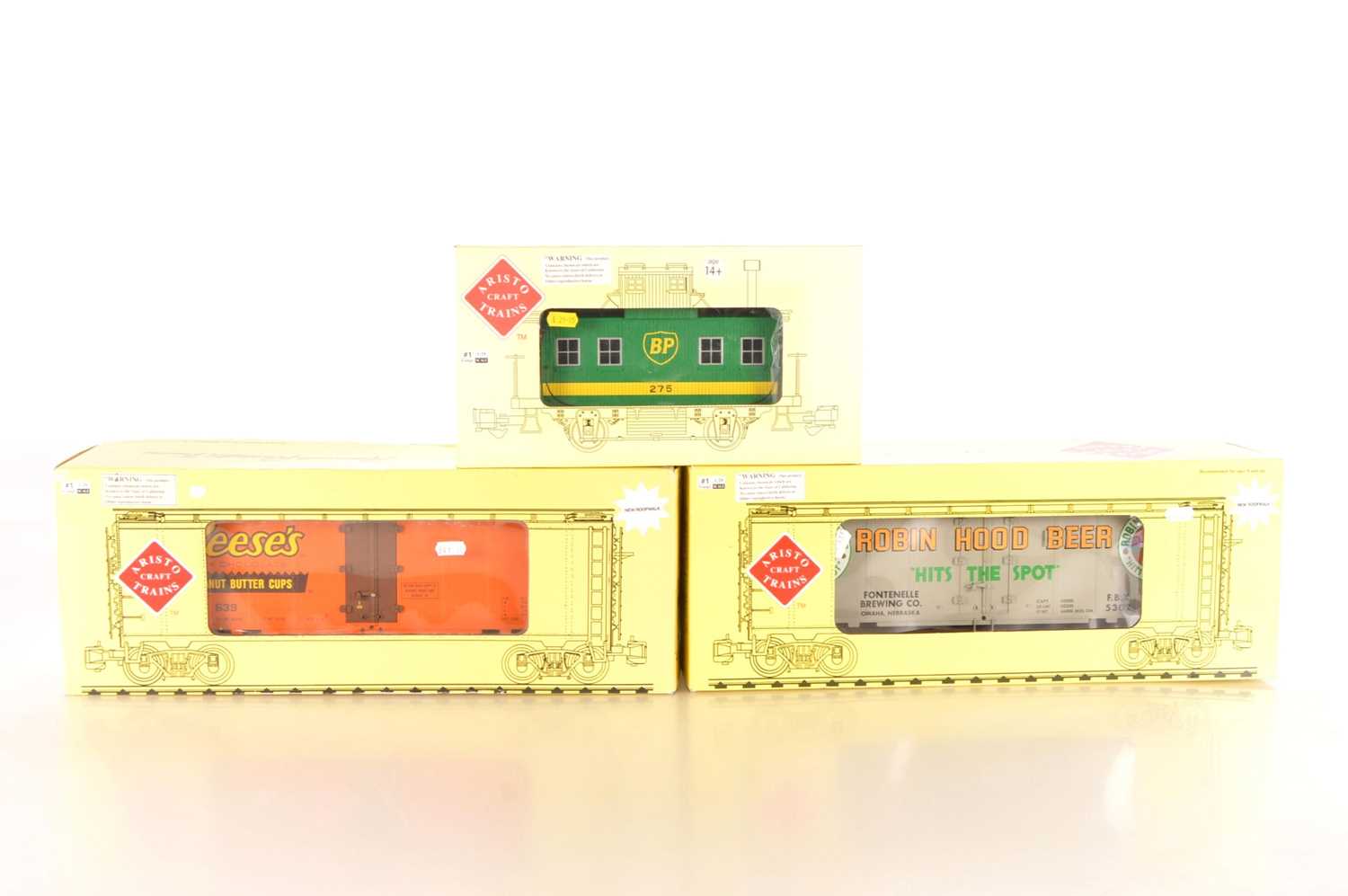 Lot 423 - Aristocraft Gauge 1 American Freight Cars (3)