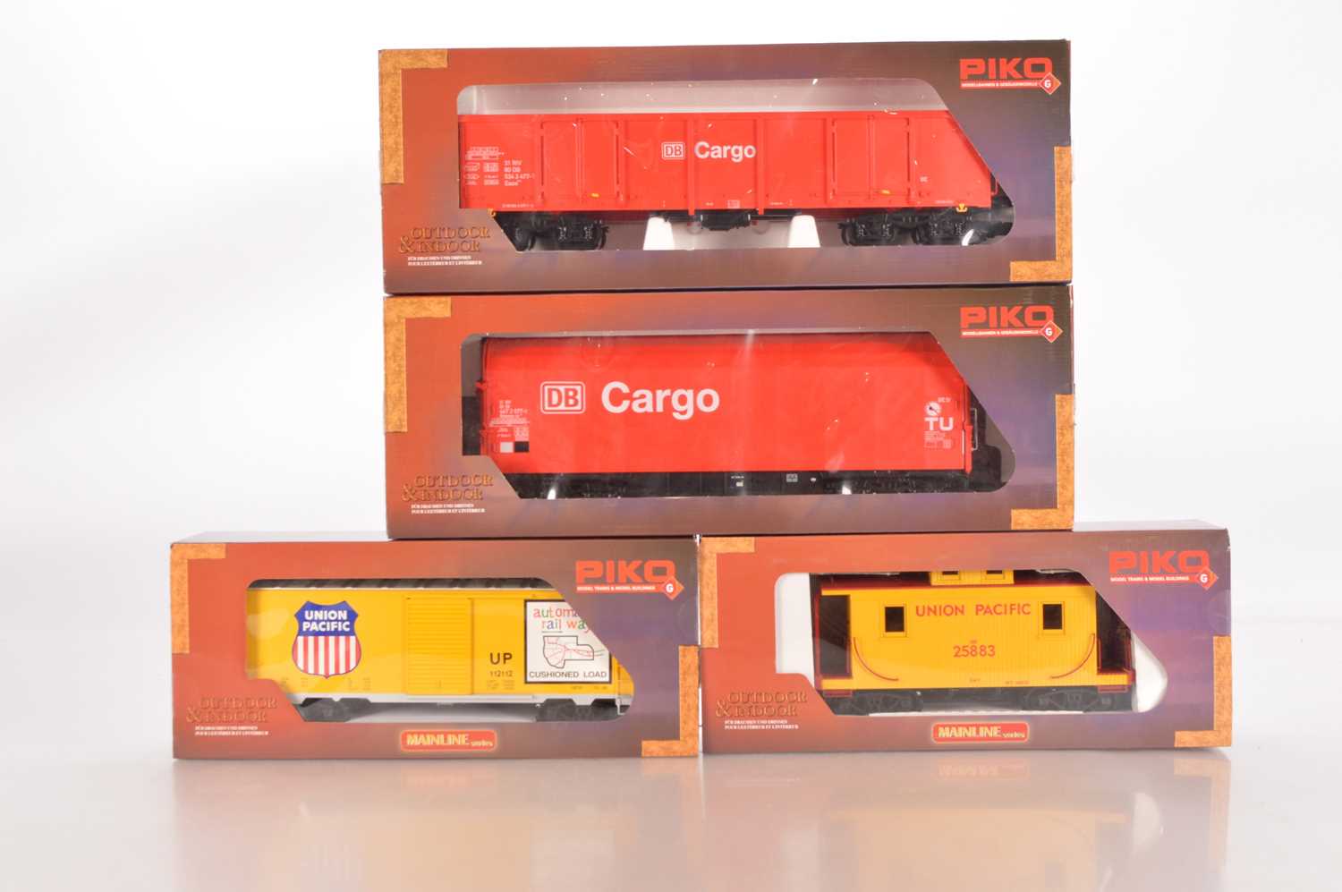 Lot 429 - Piko American & German Freight Wagons (4)