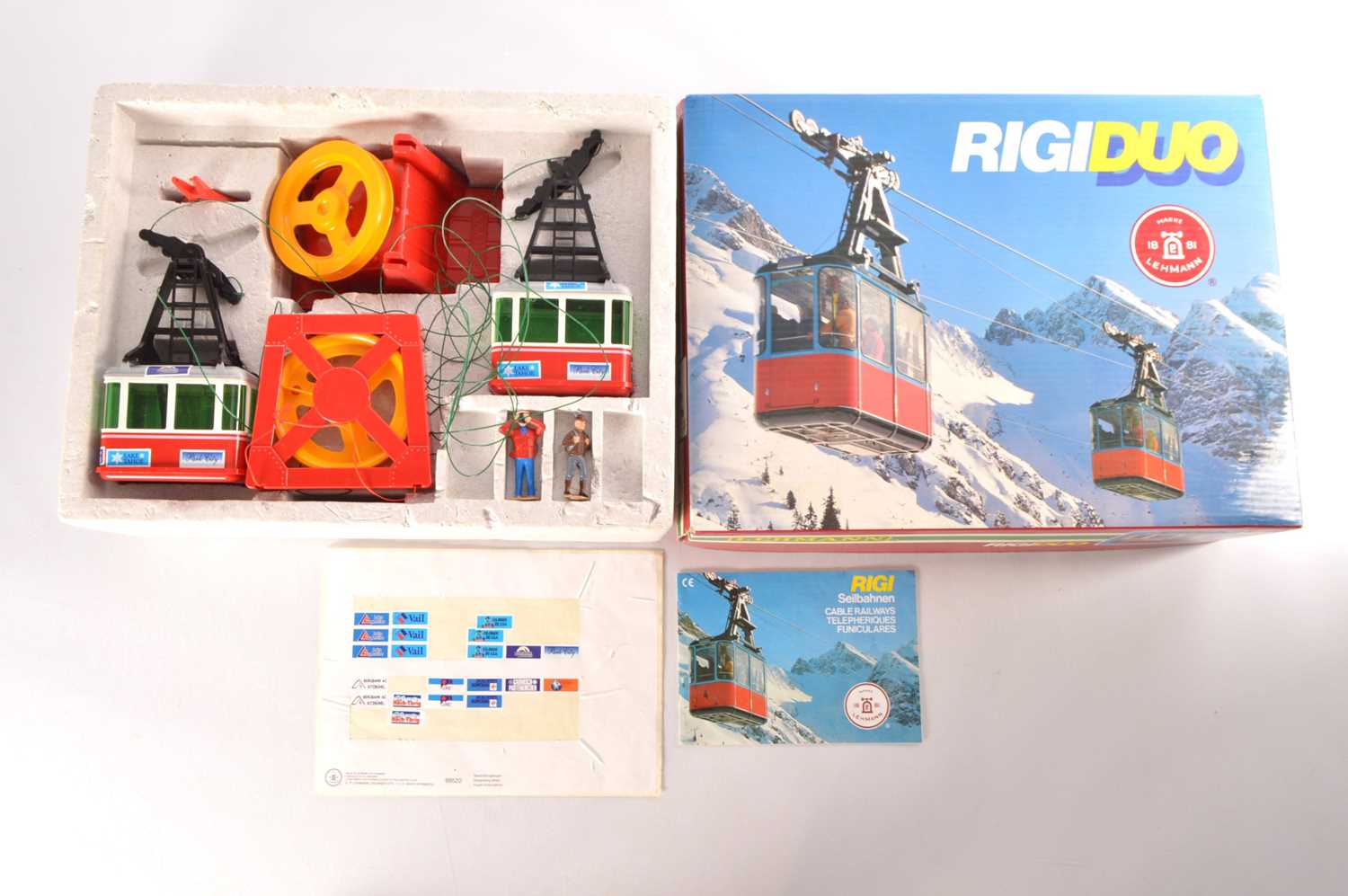 Lot 432 - LGB Rigi-Duo Electric Cable Car Set (1)