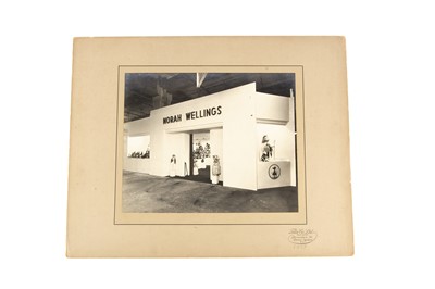 Lot 1093 - A rare large format gelatin silver printed commercial photograph of Norah Wellings’s trade show 1937