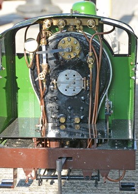 Lot 548 - 5 inch Gauge 2-8-0 Loco & Tender GNR (Great Northern Railway) lined green class 01 nick named 'Tangos'
