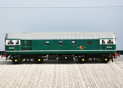 Lot 567 - 5" Gauge BR green class 33 Bo-Bo Diesel Locomotive