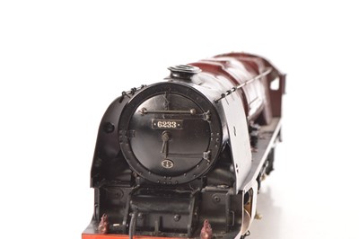 Lot 602 - Aster Hobbies Gauge 1 1/32 scale 4-6-2 Loco and Tender LMS lined maroon Duchess class 'Duchess of Sutherland'