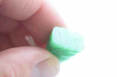 Lot 11 - A Chinese jadeite jade carved pendant