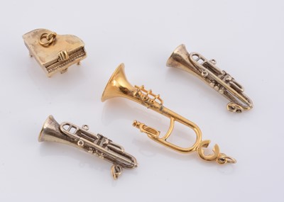 Lot 114 - A Fred of Paris Gaetan de Percin trumpet charm