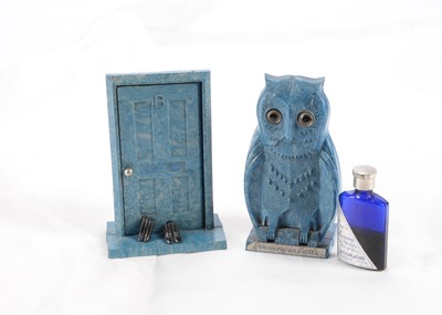 Lot 204 - Two novelty Bourjois Bakelite perfume holders