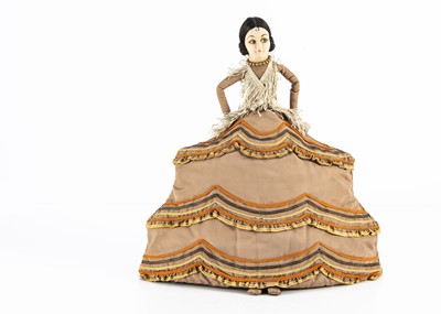 Lot 1126 - A Norah Wellings Spanish lady tea cosy