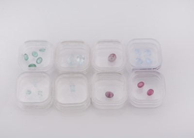 Lot 260 - A selection of mixed certificated Gemstones