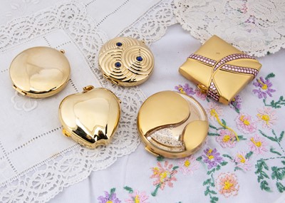 Lot 262 - Estee Lauder contemporary compacts