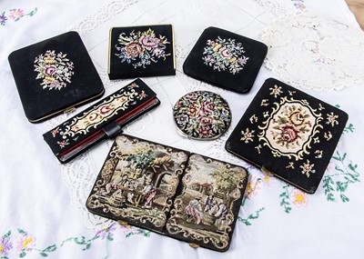 Lot 266 - A collection of petit point