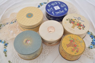 Lot 293 - Card loose powder boxes