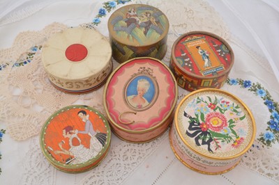 Lot 294 - Card loose powder boxes