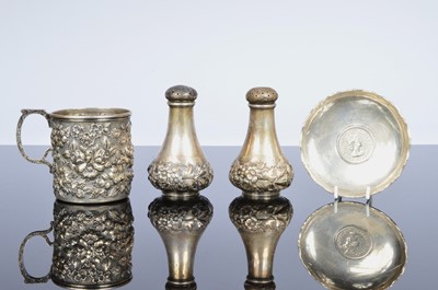 Lot 449 - Four items of silver