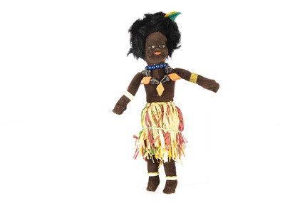 Lot 1148 - A post-war Norah Wellings Mascot black tribal doll