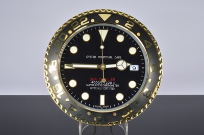 Lot 530 - A modern Watch Dealership style wall clock