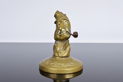 Lot 550 - A 1920s Mr Maymore brass car mascot