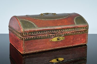 Lot 565 - A small Victorian storage trunk by Harrington