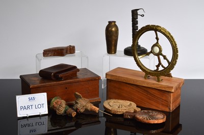 Lot 587 - A collection of various works of art and decorative items