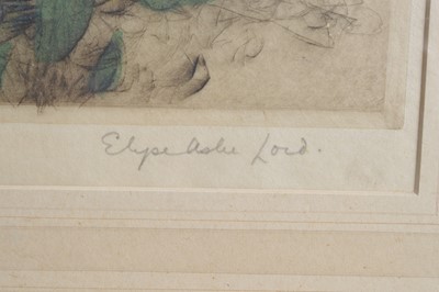 Lot 611 - Elyse Ashe Lord (1900 - 1971)