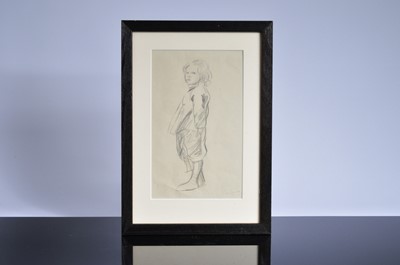 Lot 614 - Attributed to Augustus Edwin John OM RA (1878 to 1961)