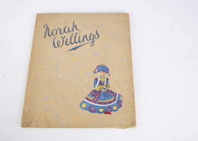 Lot 1166 - A unique Norah Wellings 1930s working mock-up catalogue