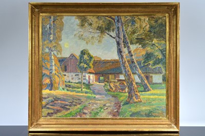 Lot 680 - Justus Lundegard (1860-1924)