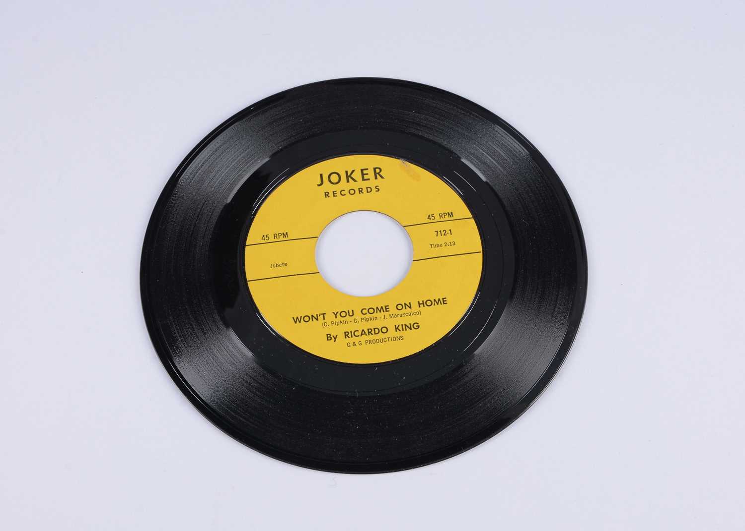Lot 10 - Ricardo King 7" Single