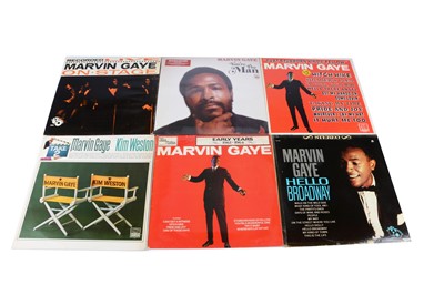 Lot 17 - Marvin Gaye LPs