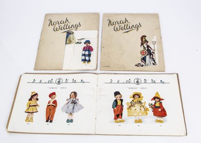 Lot 1177 - Three 1930s Norah Wellings catalogues