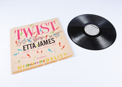Lot 118 - Etta James LP / Signature