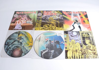 Lot 147 - Iron Maiden 12" Singles / Picture Discs