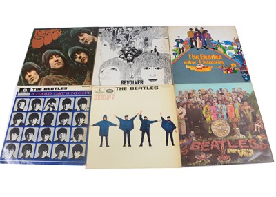 Lot 150 - Beatles LPs