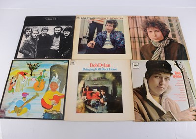 Lot 155 - Bob Dylan / The Band LPs