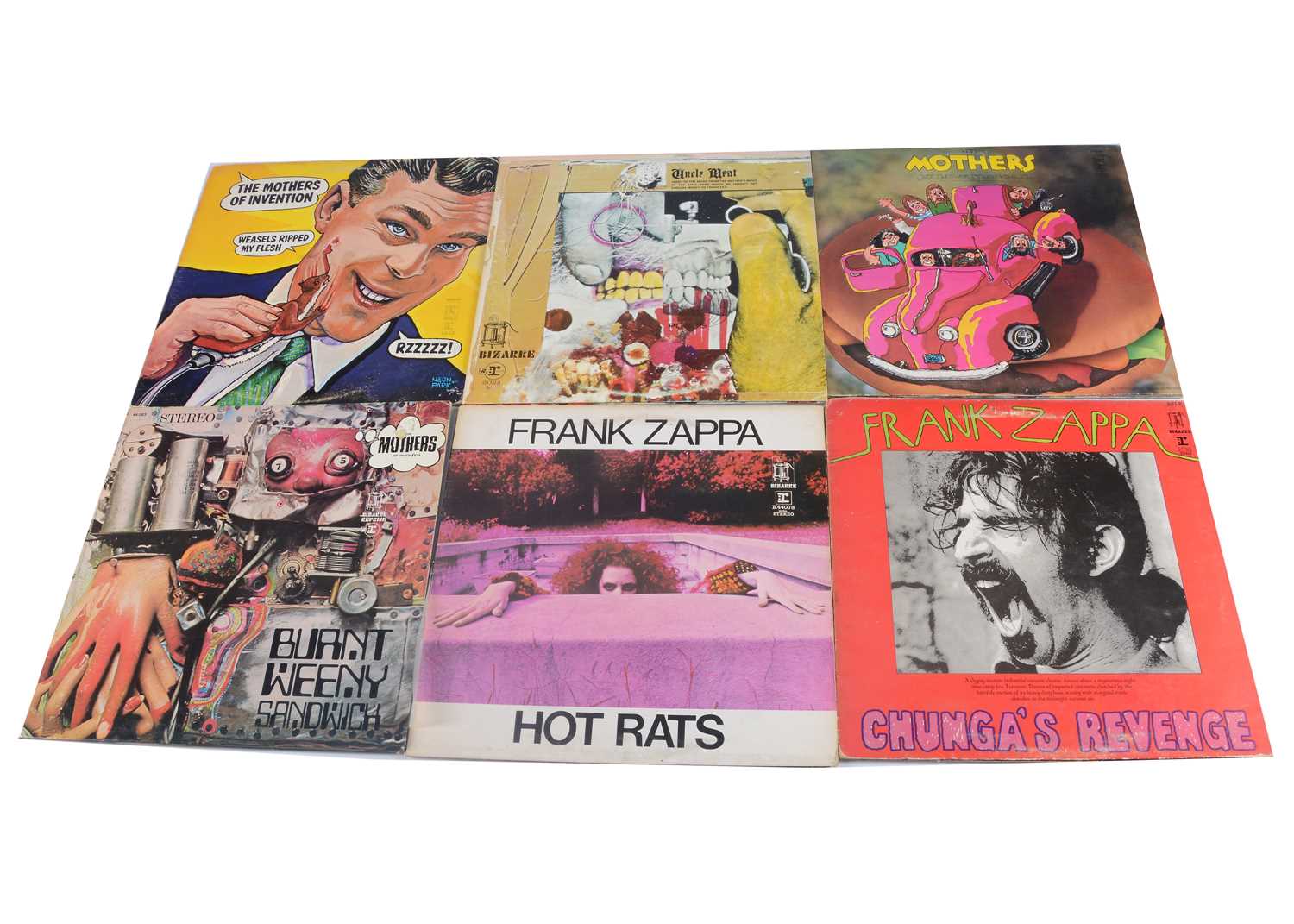 Lot 165 - Frank Zappa / Mothers of Invention LPs