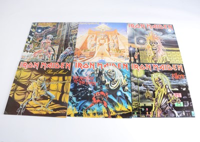 Lot 177 - Iron Maiden LPs