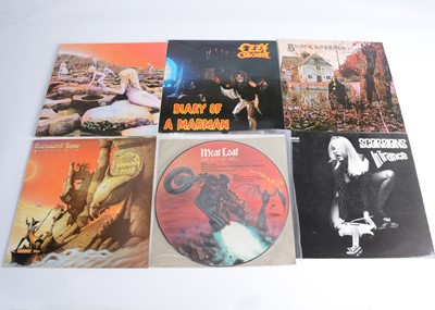 Lot 187 - Rock / Metal LPs and 12" Singles