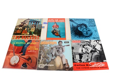 Lot 211 - Skiffle LPs