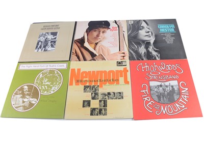 Lot 219 - US Folk / Bluegrass LPs