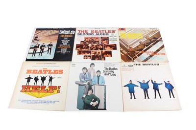 Lot 235 - Beatles LPs