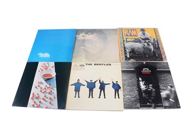 Lot 252 - Beatles / Solo LPs