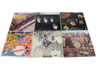 Lot 280 - Beatles LPs