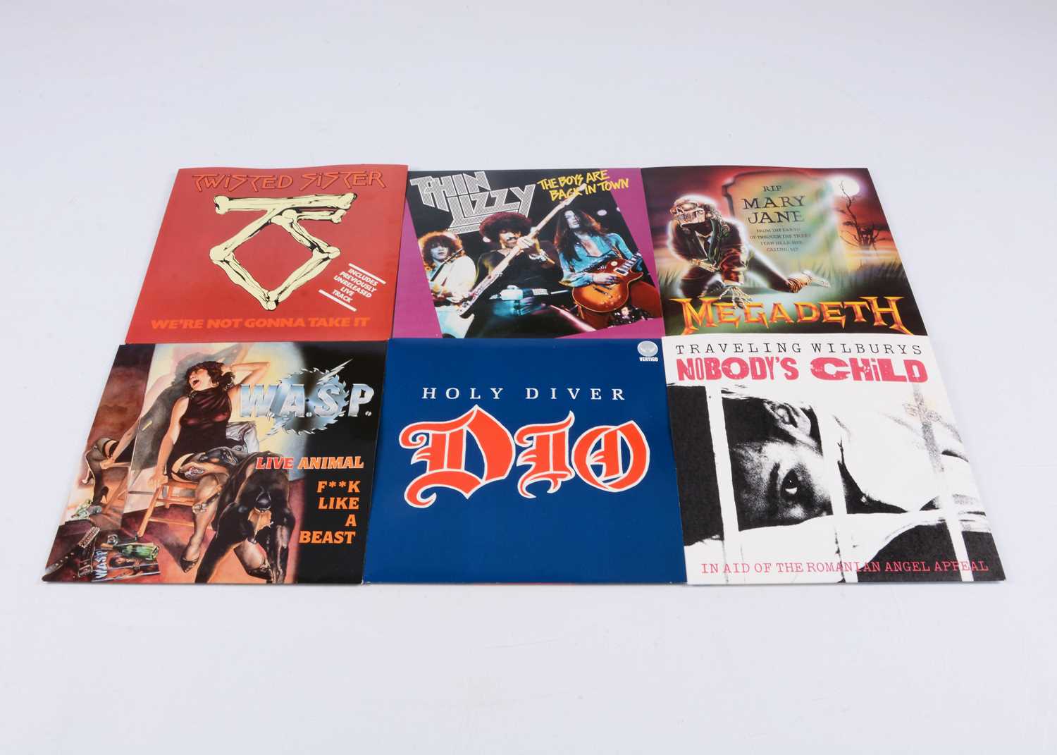 Lot 323 - Rock / Metal 7" Singles