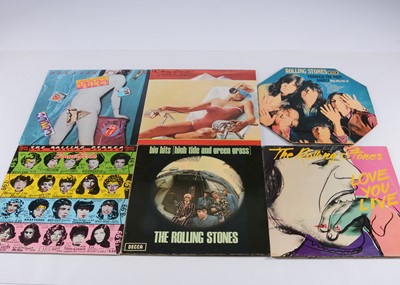 Lot 338 - Rolling Stones LPs